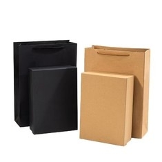 Impressão personalizada e cor CMYK / Pantone para embalagem Caixa de papel Kraft