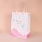 Golpeie sacos de compras que de papel personalizados o flamingo imprimiu Carry Bags With Handles de papel