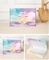 O ODM Unicorn Print Corrugated Paper Carton do OEM reciclou a guarda-joias colorida