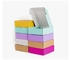 Caixas onduladas feitas sob encomenda 9x6x3 9x6x4 do encarregado do envio da correspondência da cor dos doces da roupa