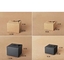 Embalagem personalizada Caixa de papel Kraft com impressão CMYK e estrutura personalizada