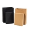 Buff Ornament Kraft Jewelry Boxes preto 250gsm-1500gsm Ring Necklace Paper Box
