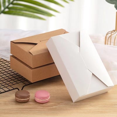 chá do alimento 250gsm que empacota o saco de papel do marrom do produto comestível de Matt Lamination da caixa do papel de embalagem