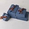 os doces do papel de embalagem do chocolate 1800gsm encaixotam caixas do favor de banquete de casamento do laço