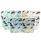 Saco de papel comercial personalizado do saco de compras floral reciclável de Kraft