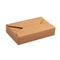 chá do alimento 250gsm que empacota o saco de papel do marrom do produto comestível de Matt Lamination da caixa do papel de embalagem