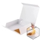 Ímã luxuoso que dobra as caixas de presente 1200gsm Art Paper Box do bloco liso